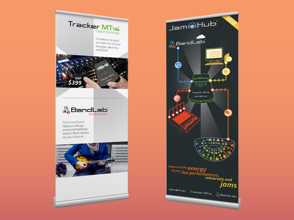 NAMM Tracker MT16 Banners