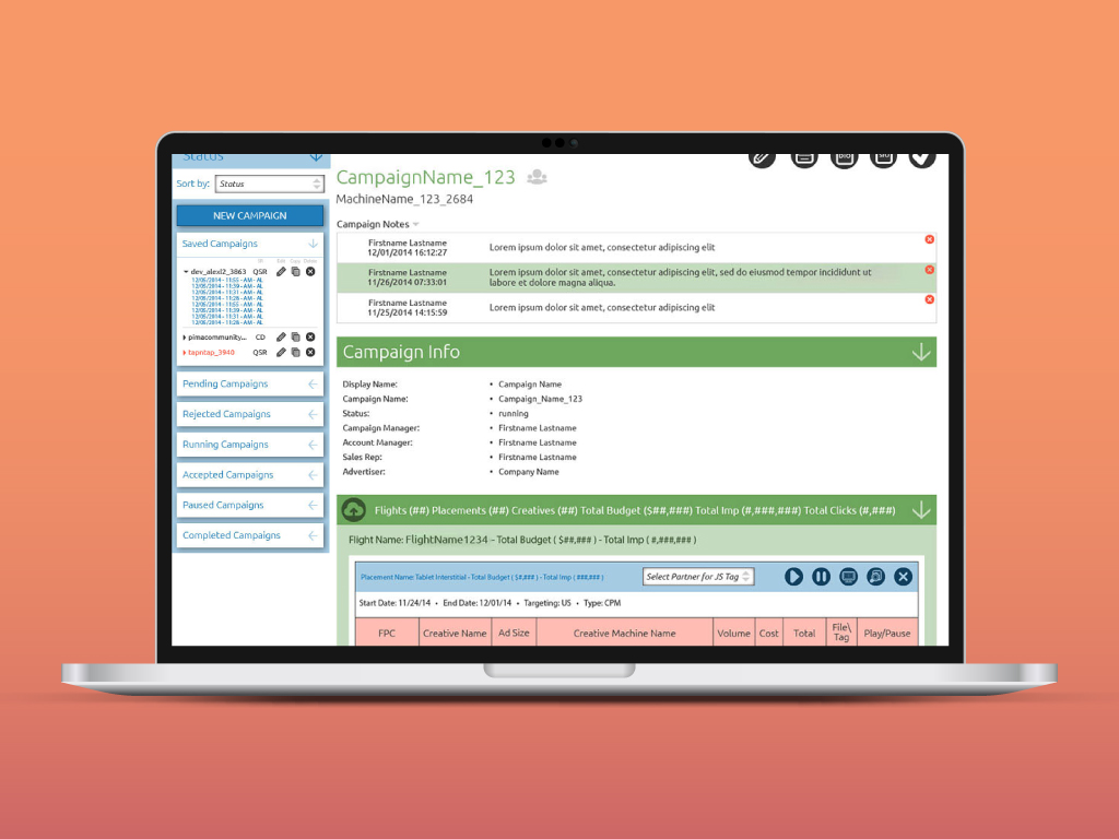 MobileFuse Dashboard Redesign Scroll