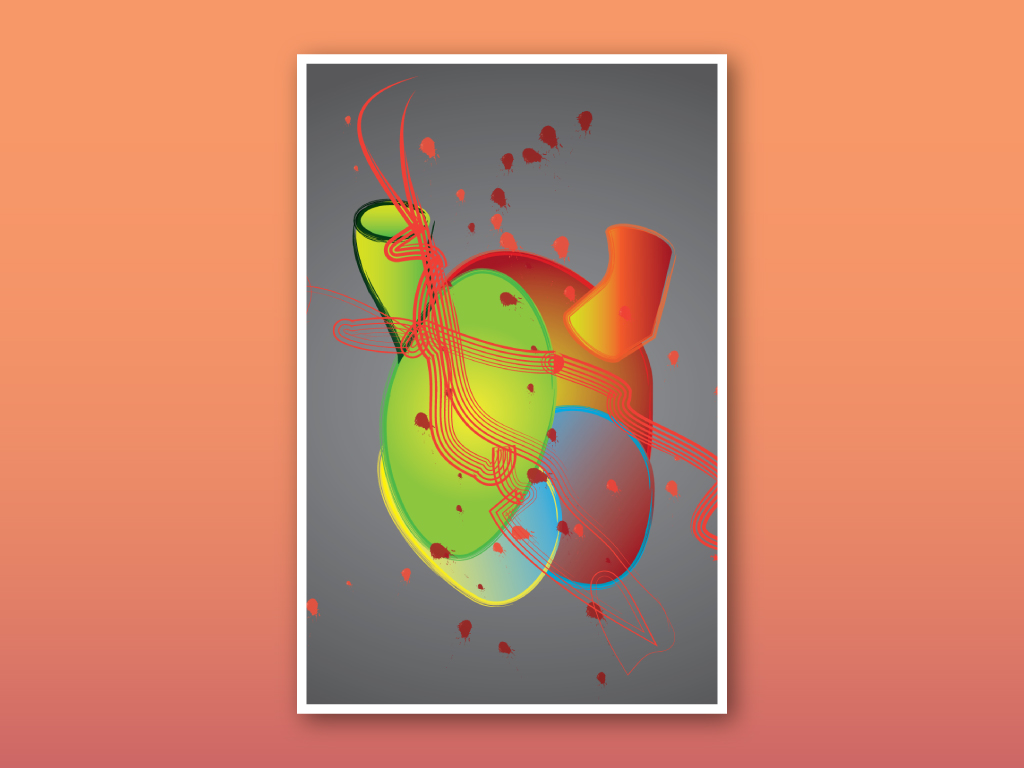 Heart Illustration (Print Available)