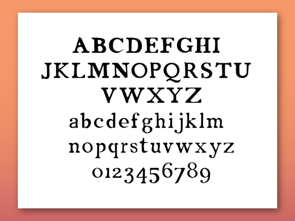 Full Typeface